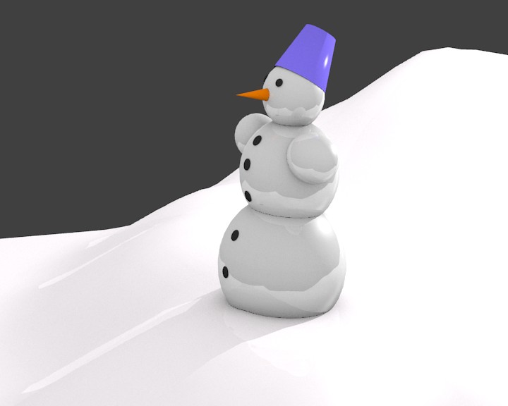 Glossy Snowman preview image 1